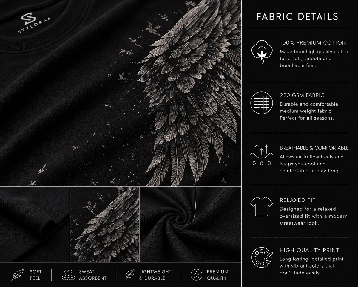 Eagle Wing Graphic T-Shirt