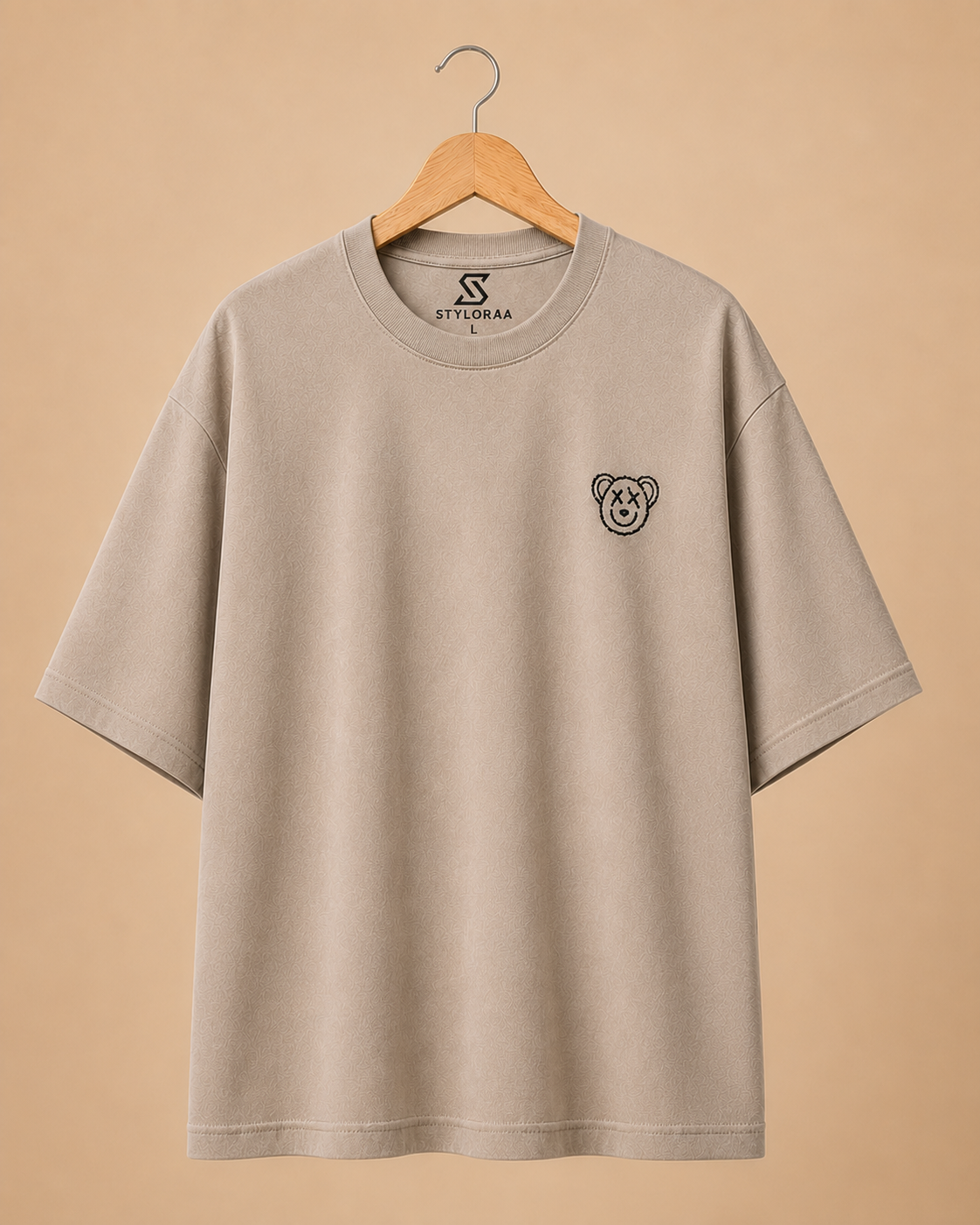 Teddy Patch Oversized T-Shirt
