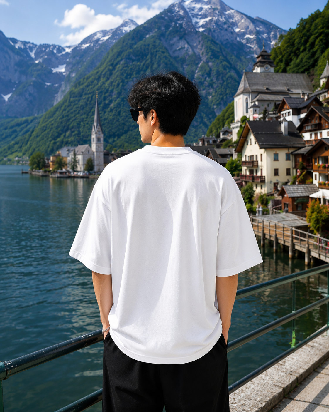I Love Money and Money Love Me" Premium Oversized T-Shirt