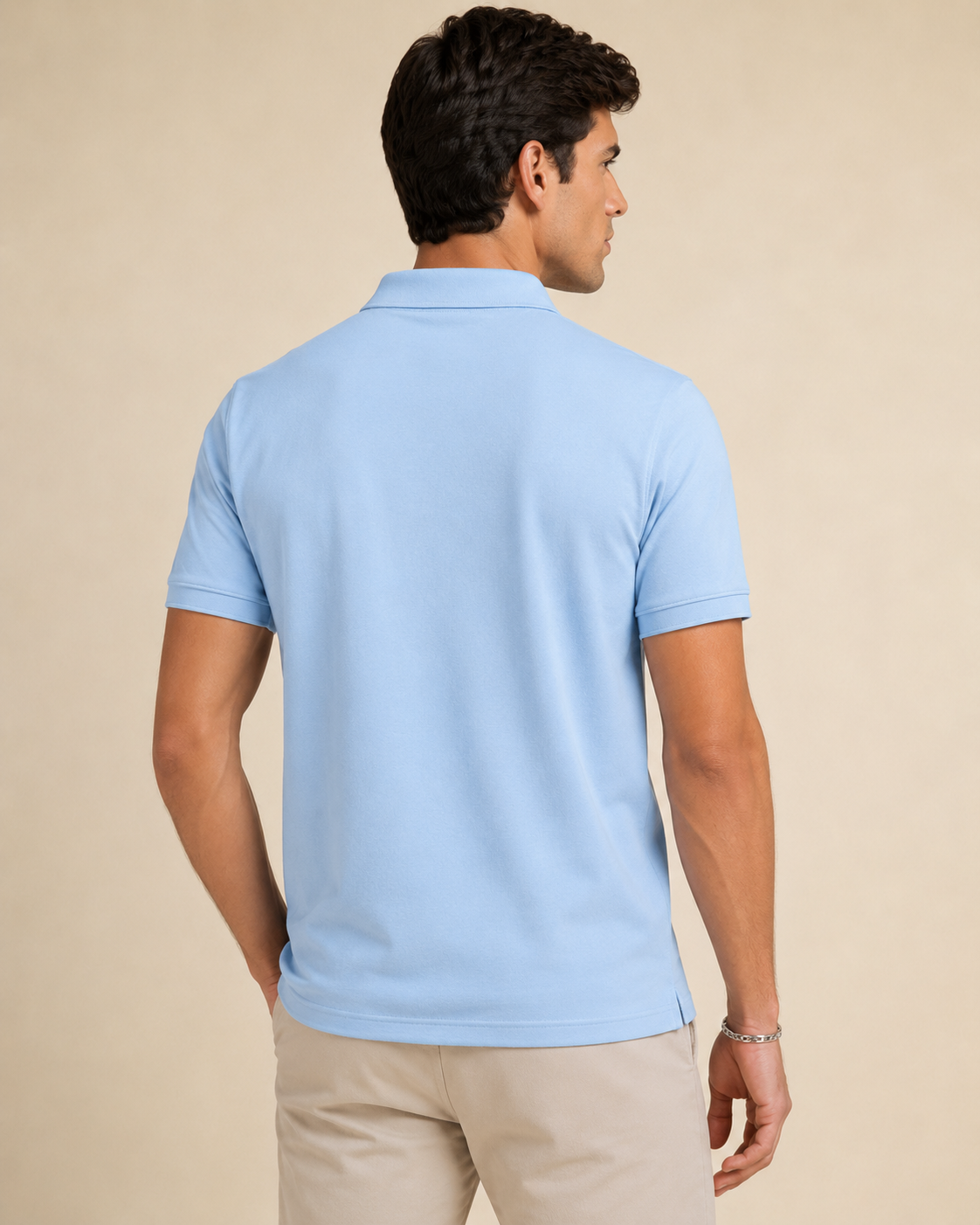 Sky Blue Classic Polo T-Shirt