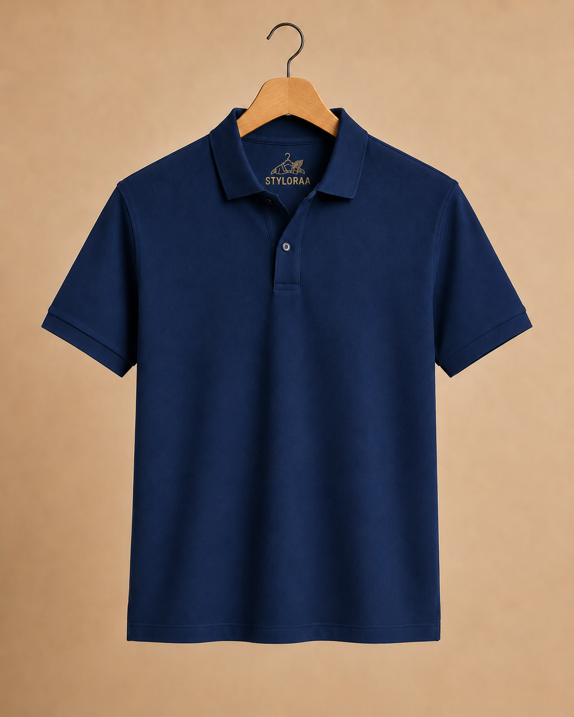 Navy Smart Casual Polo T-Shirt