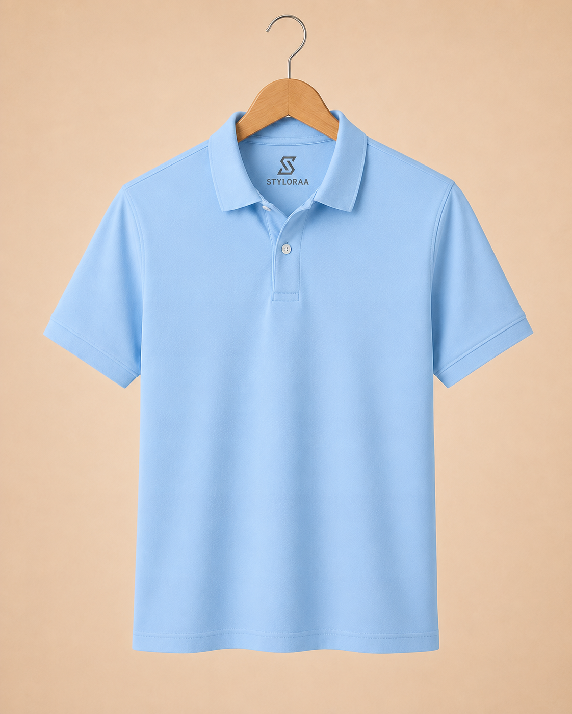 Sky Blue Classic Polo T-Shirt