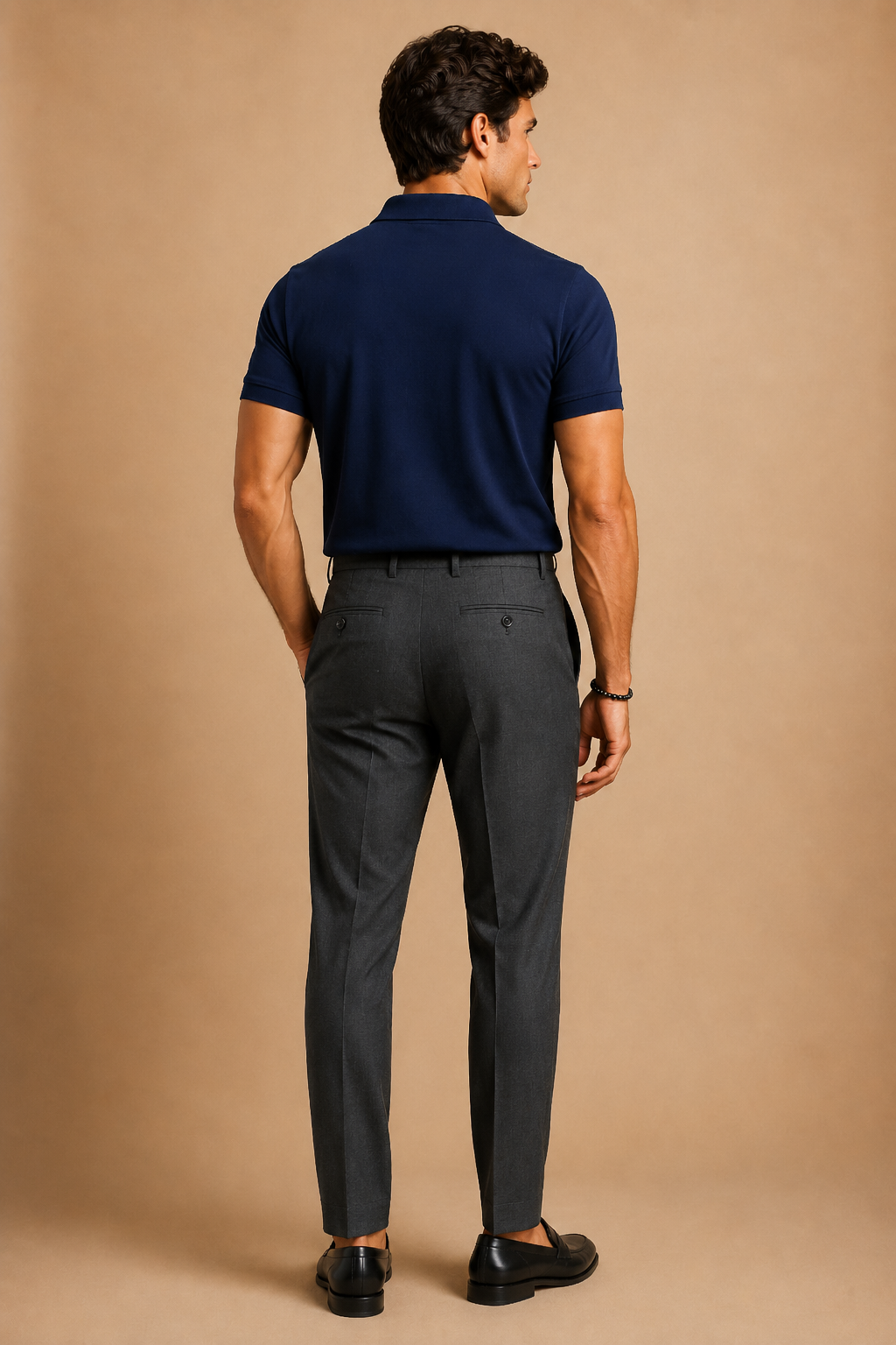 Classic Navy Polo T-Shirt