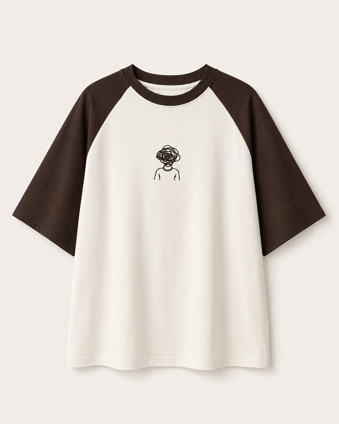 Vintage Raglan Oversized T-Shirt