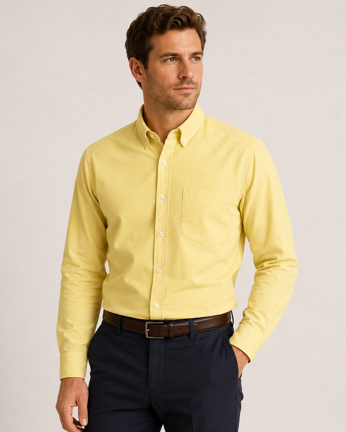 Lemon Formal Button-Down Shirt