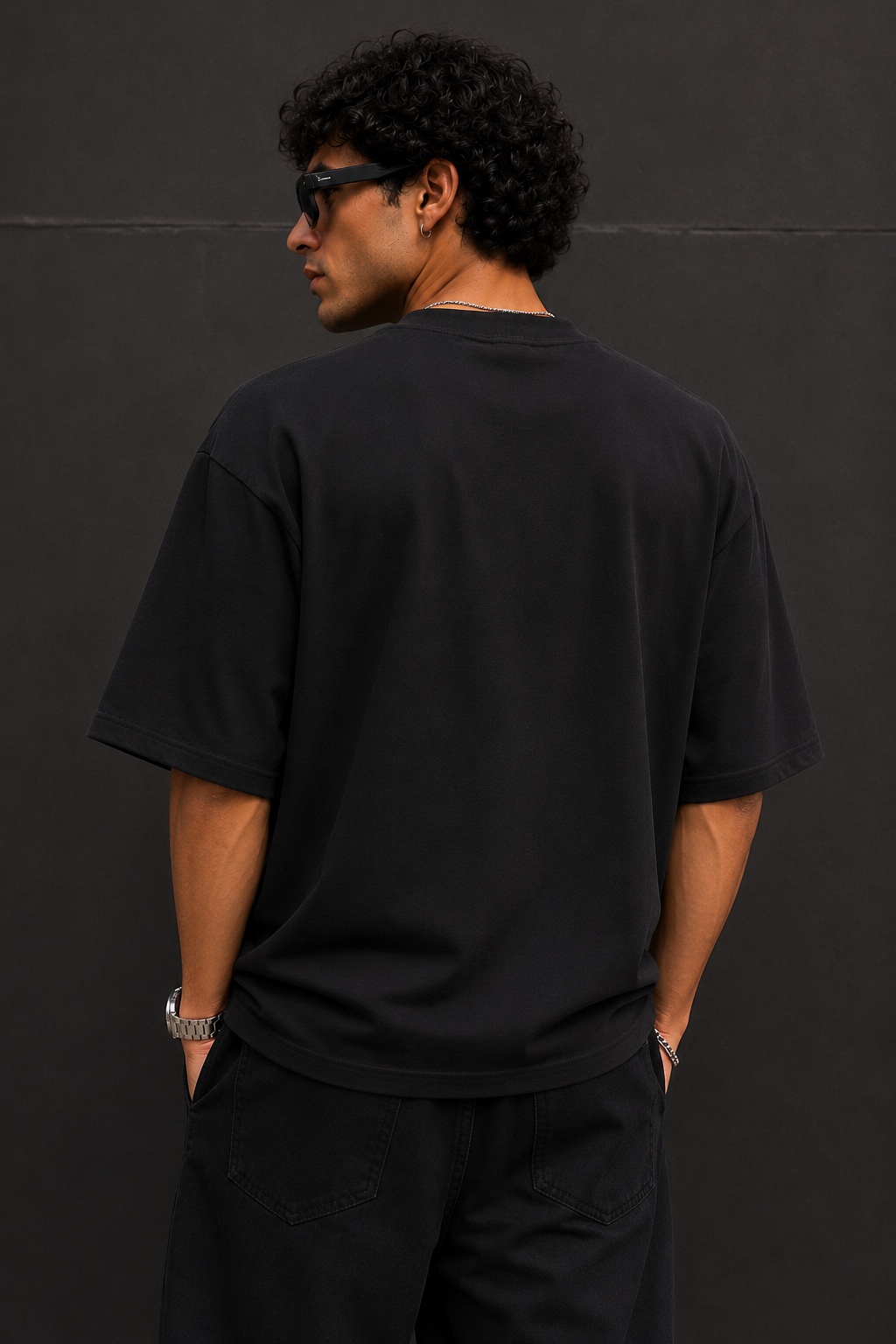 Styloraa Thunder Strike Oversized T-Shirt