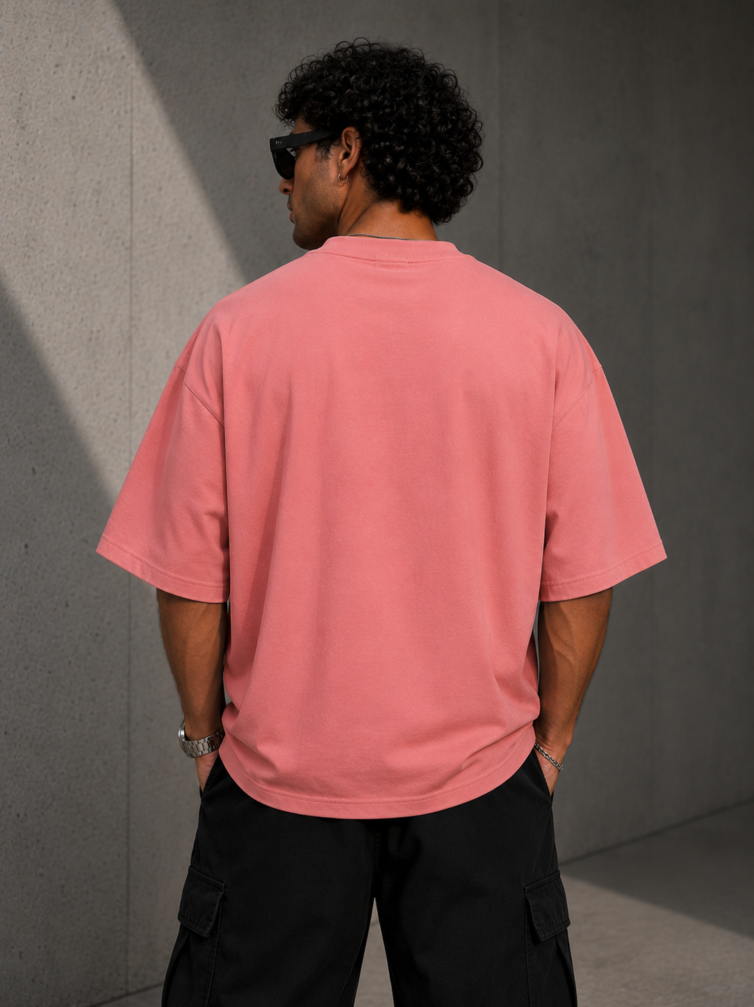 Crimson Rose Oversized T-Shirt