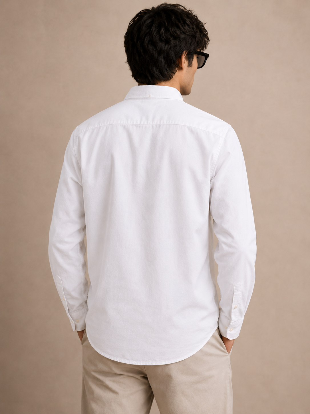 Pure White Oxford Cotton Shirt